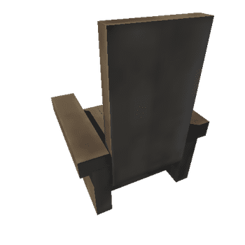 Wooden Throne Element 1